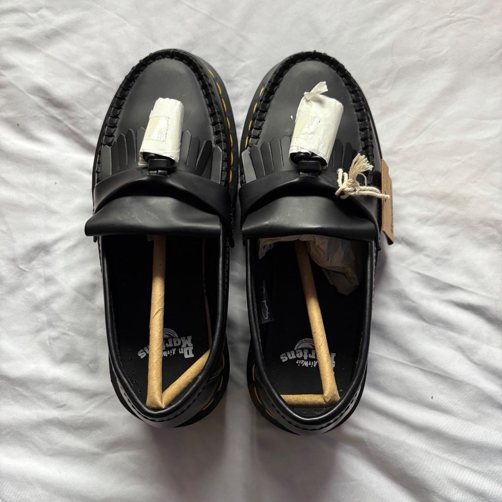 Dr. Martens Adrian Platform Leather Tassel Loafers